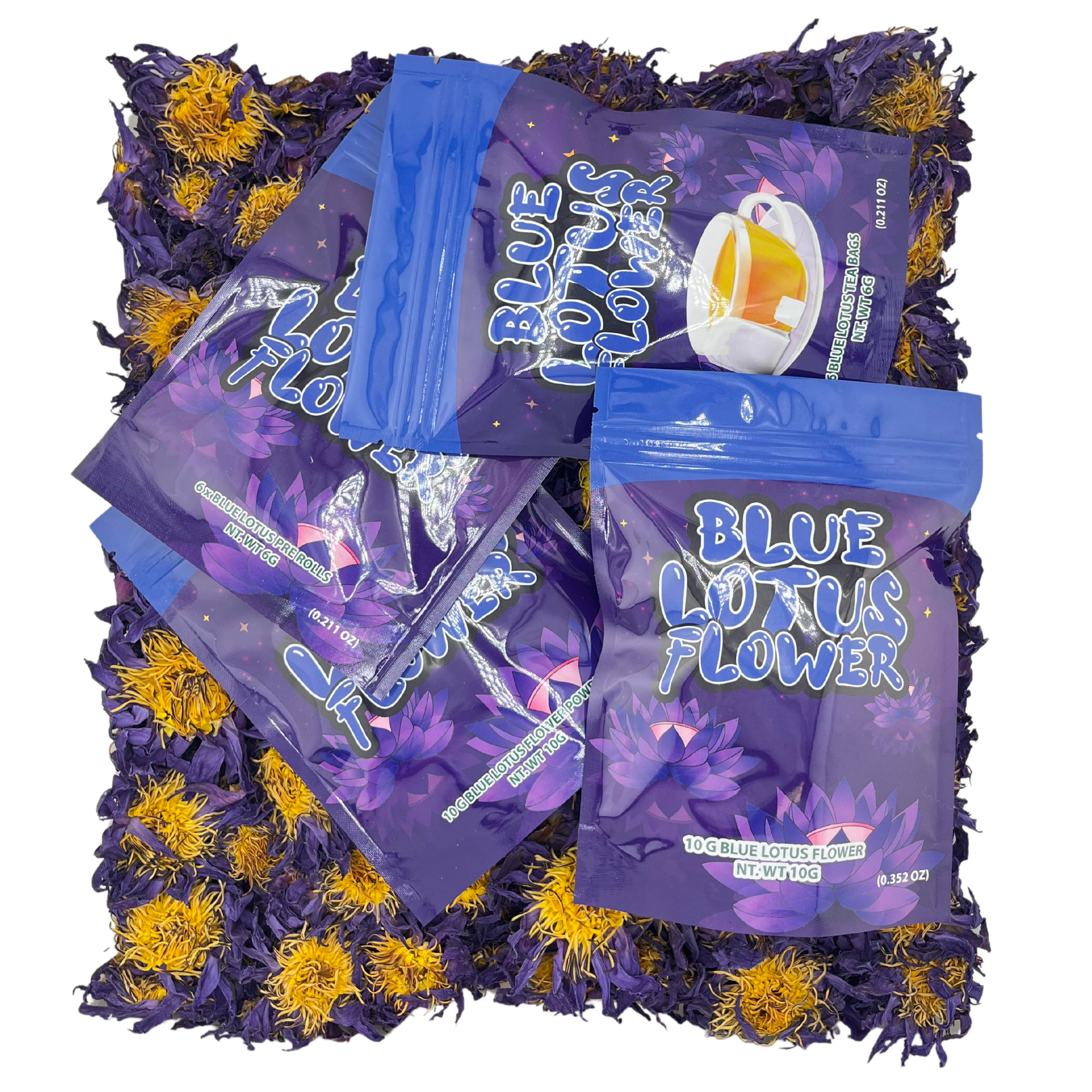 blue lotus flower mystery box